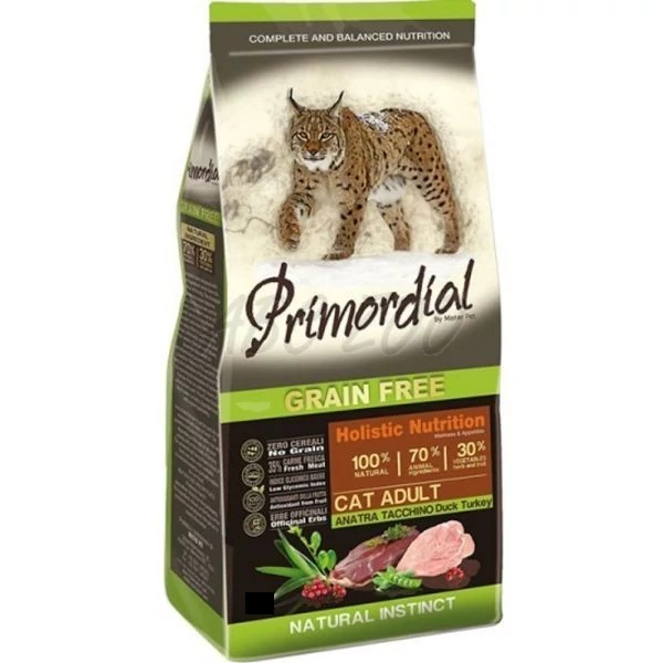 PRIMORDIAL CAT Adult Kacsa&pulyka 6 kg