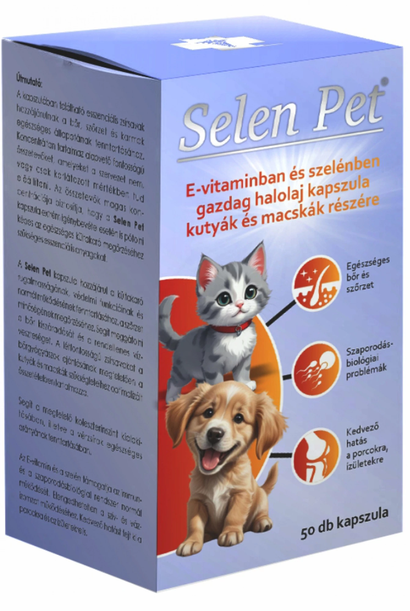 SELEN PET KAPSZULA 50X