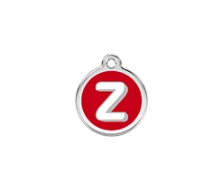 Red Dingo Rozsdamentes Z betű mintás acél biléta