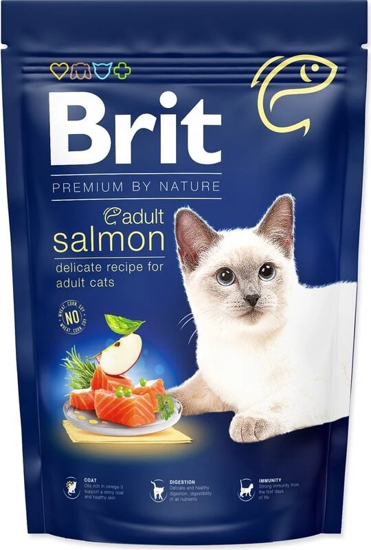 Brit Premium Cat Adult salmon 1,5kg