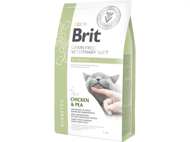 Brit GF Veterinary Diets Cat Diabetes 2kg