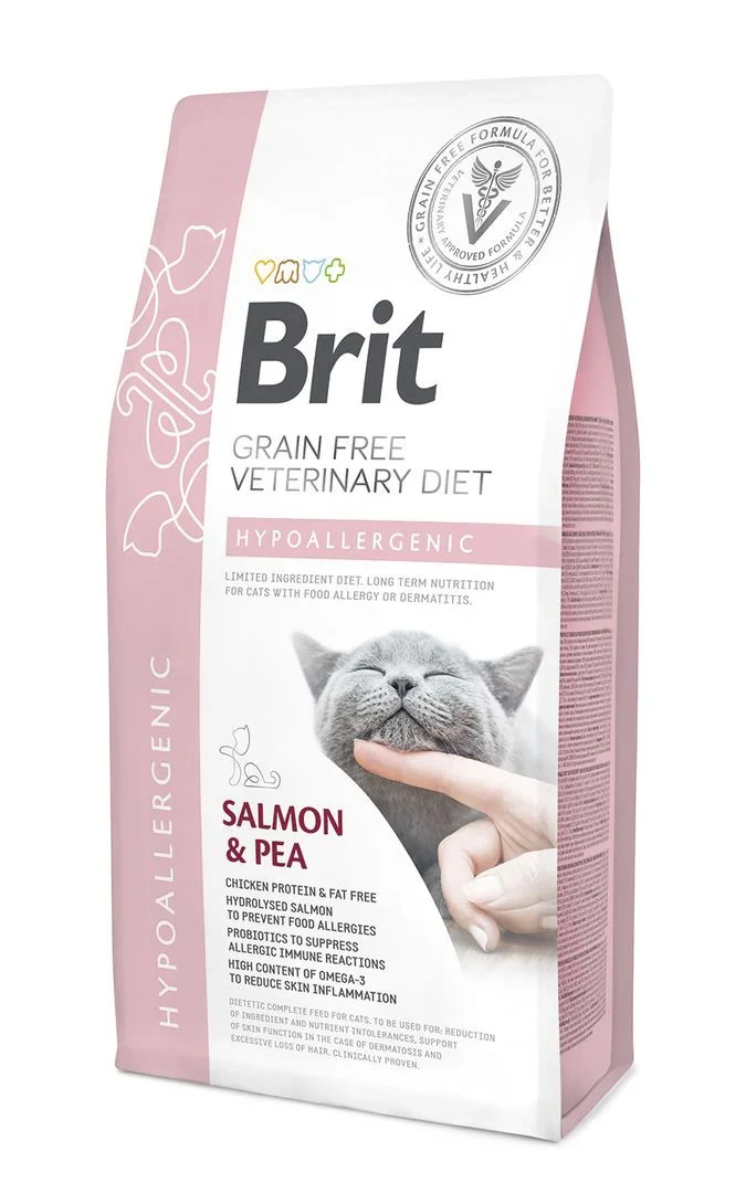 Brit GF Veterinary Diets Cat Hypoallergenic 400g