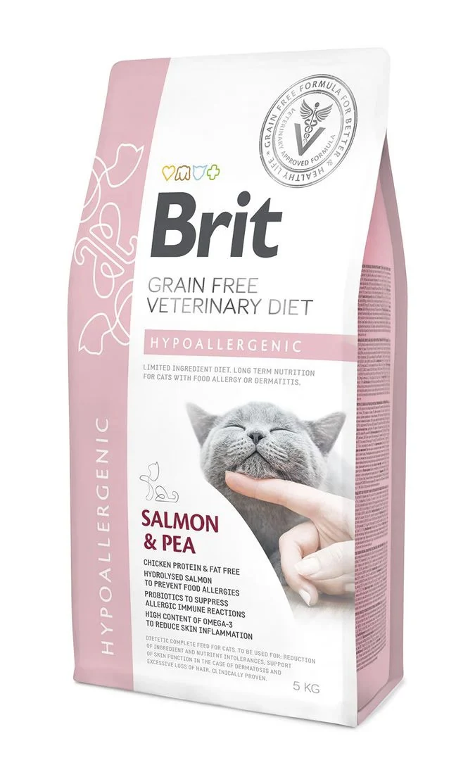 Brit GF Veterinary Diets Cat Hypoallergenic 5 kg