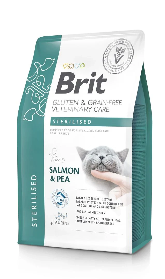 Brit GF Veterinary Care Cat Sterilised 400g