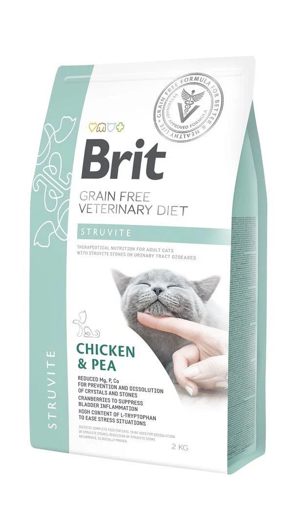 Brit GF Veterinary Diets Cat Struvite 2 kg