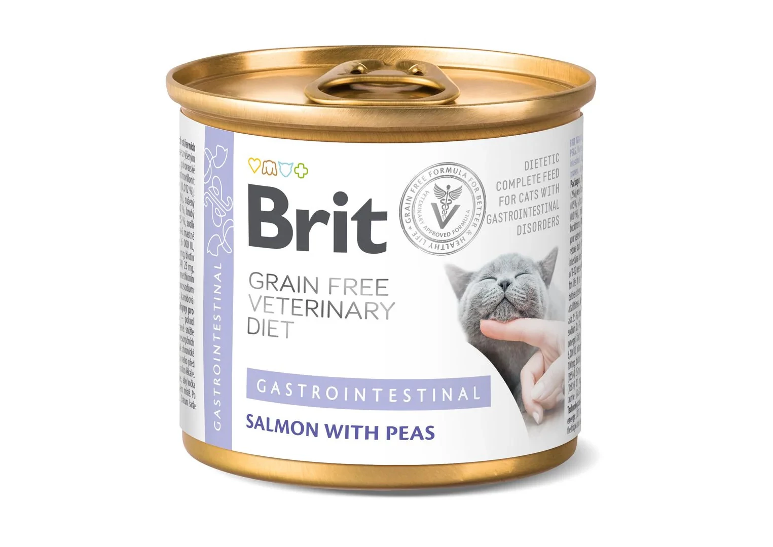 Brit GF Veterinary Diet Cat Cans Gastrointestinal 200 g