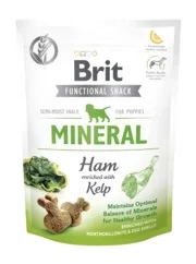 Brit Care Functional Snack Mineral Ham for Puppies (sonka, hínár) 150g