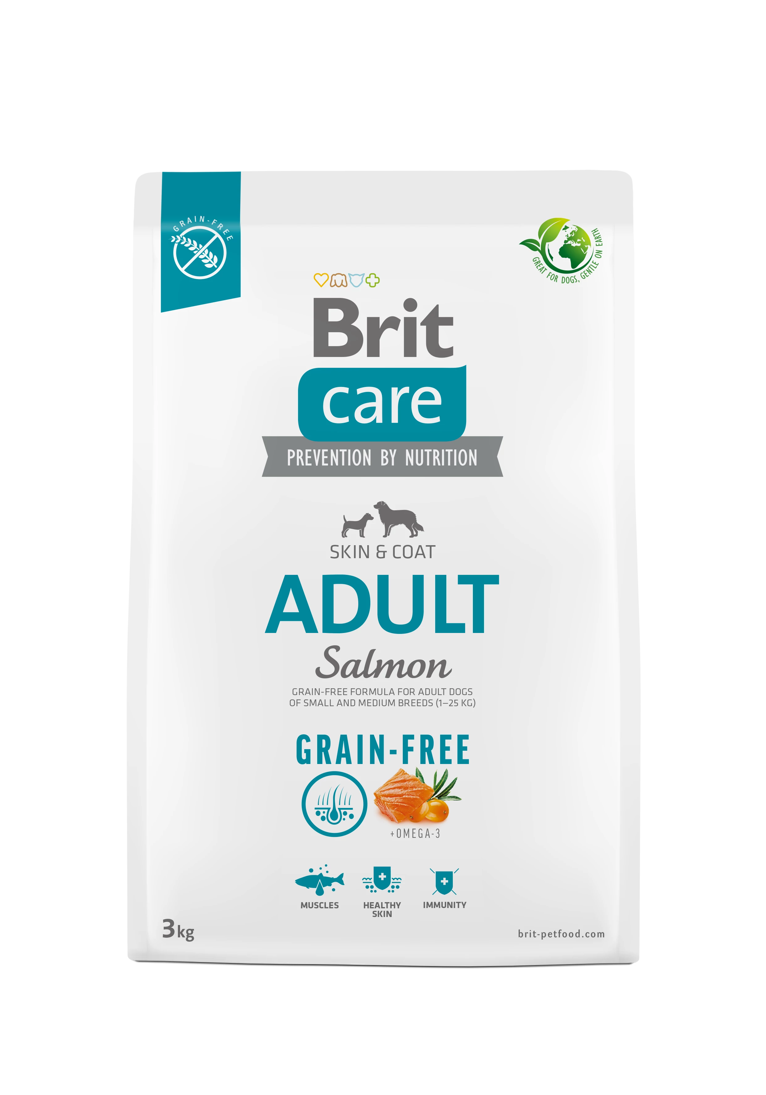 Brit Care Dog Grain-free Salmon Adult 3 kg