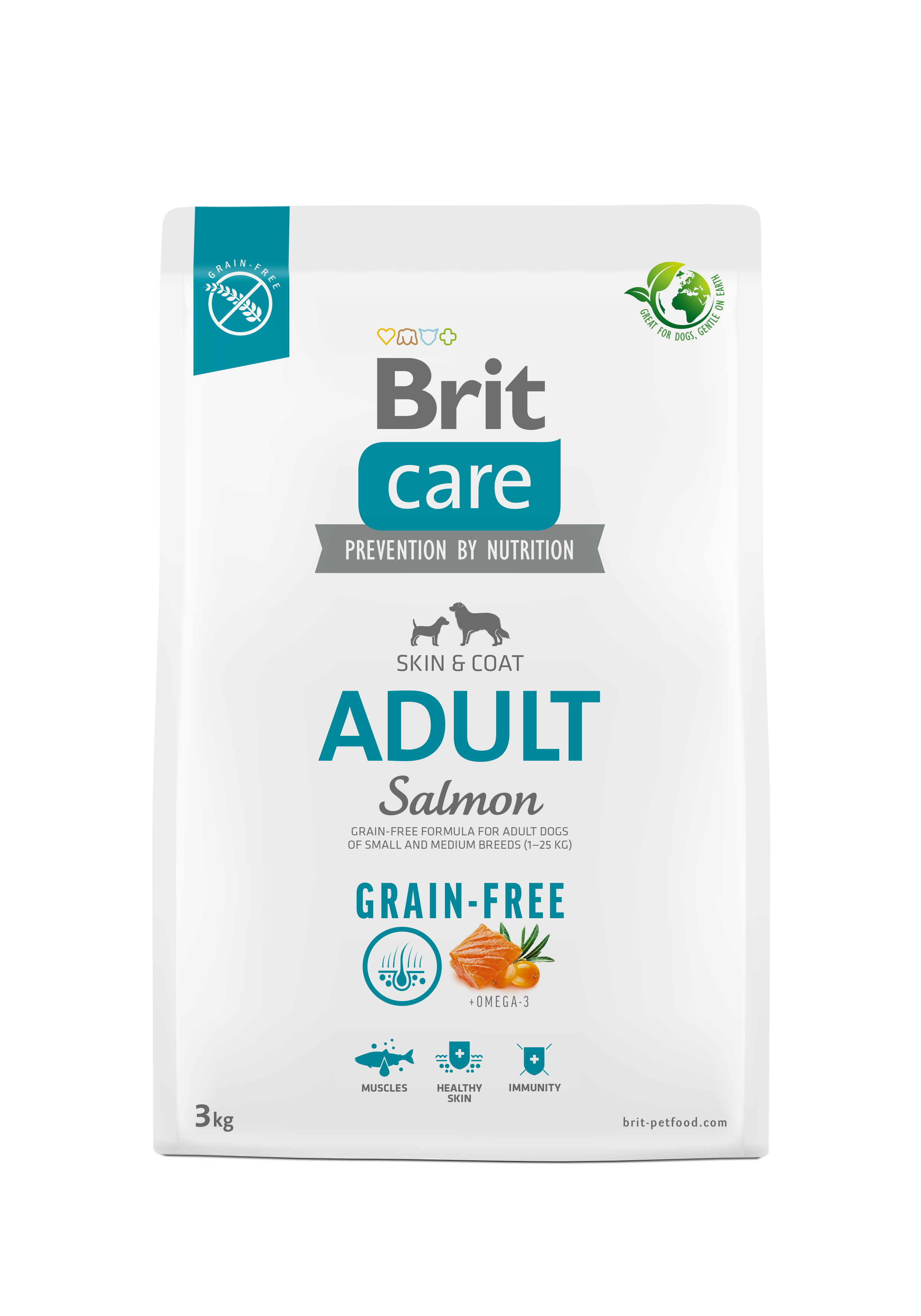 Brit Care Dog Grain-free Salmon Adult 3 kg