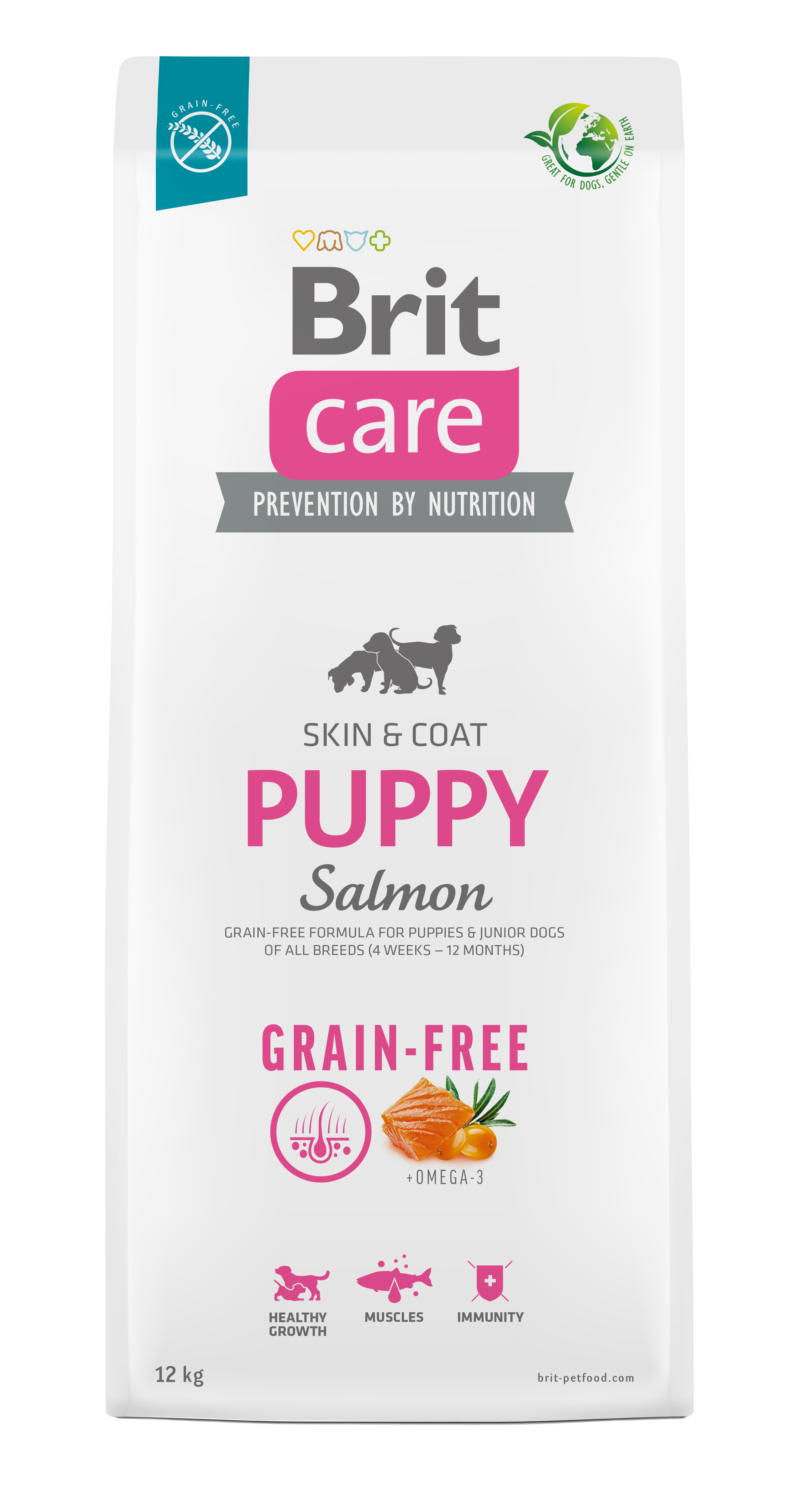 Brit Care Dog Grain-free Salmon Puppy 12 kg