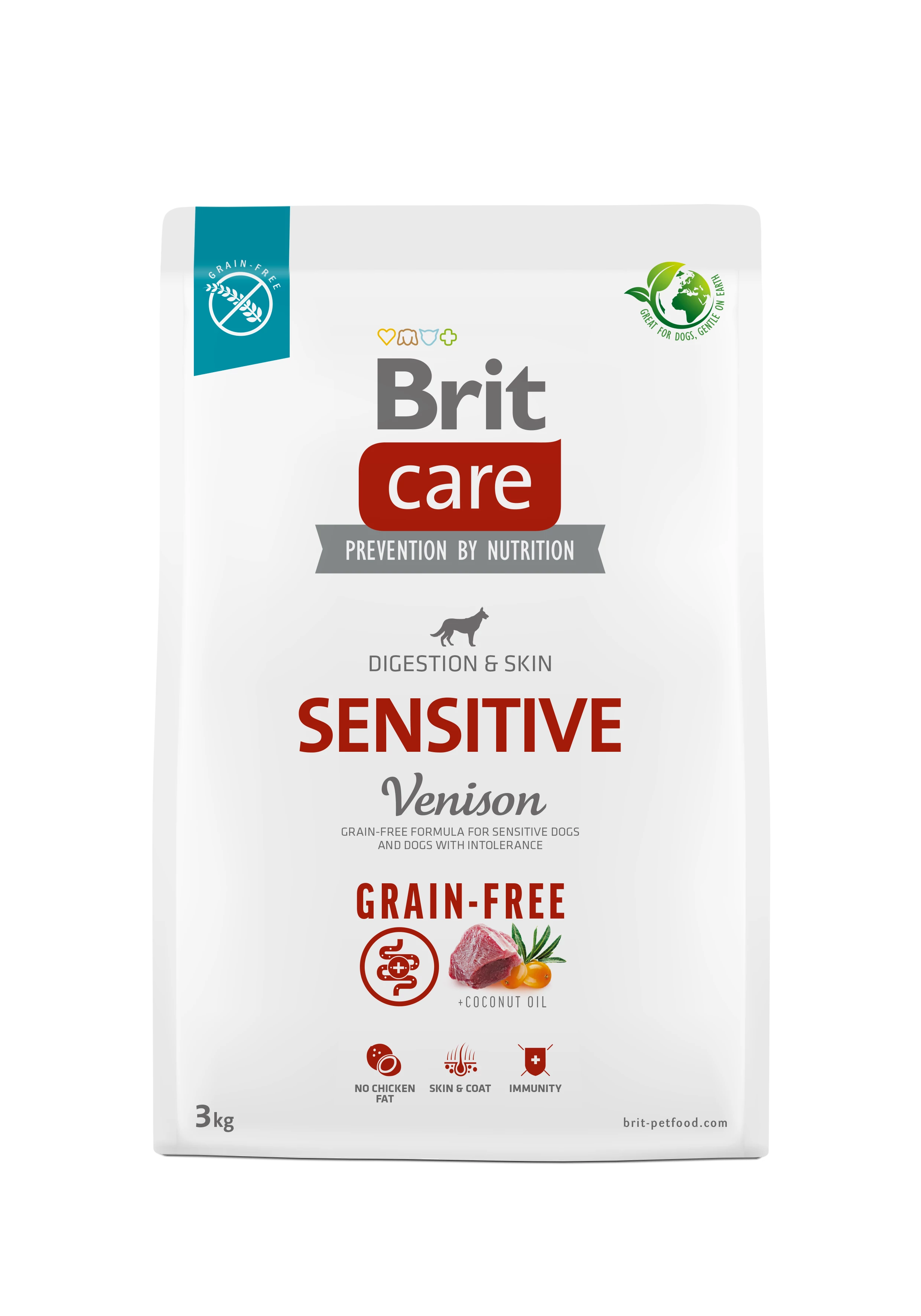 Brit Care Dog Grain-free Venison Sensitive 3 kg