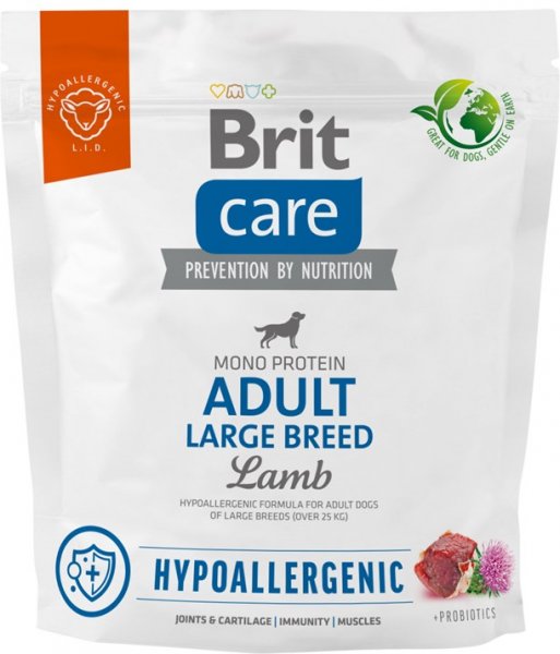 Brit Care Dog Hypoallergenic Lamb Adult Large Breed 1 kg