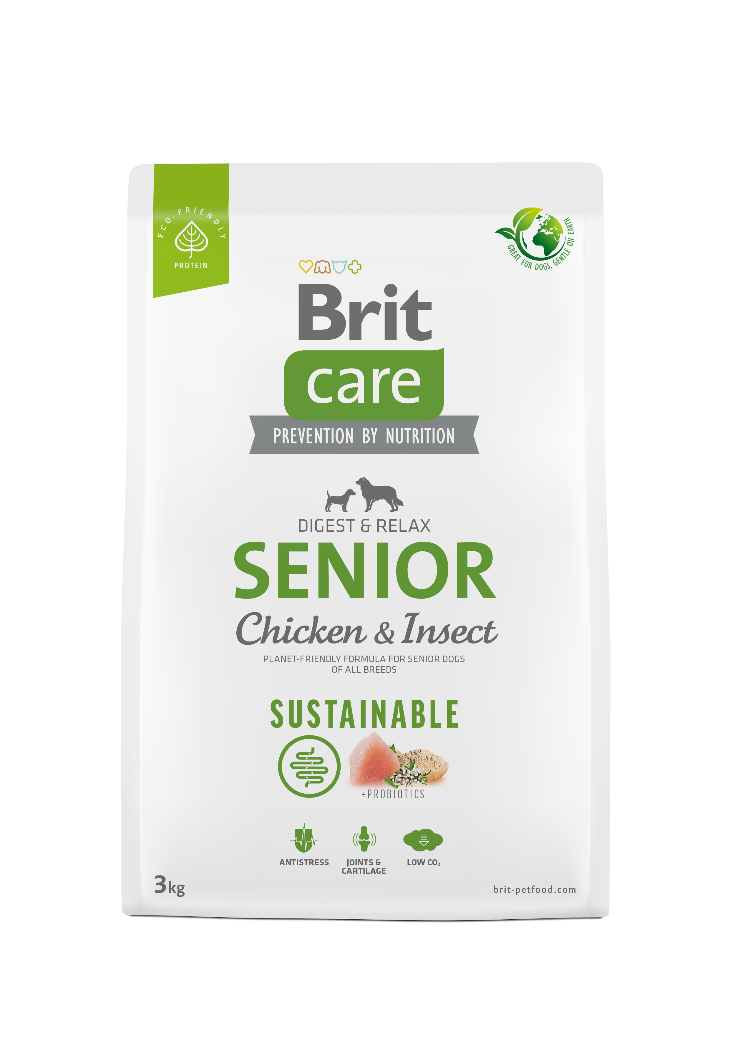 Brit Care Dog Sustainable Insect Senior 3 kg