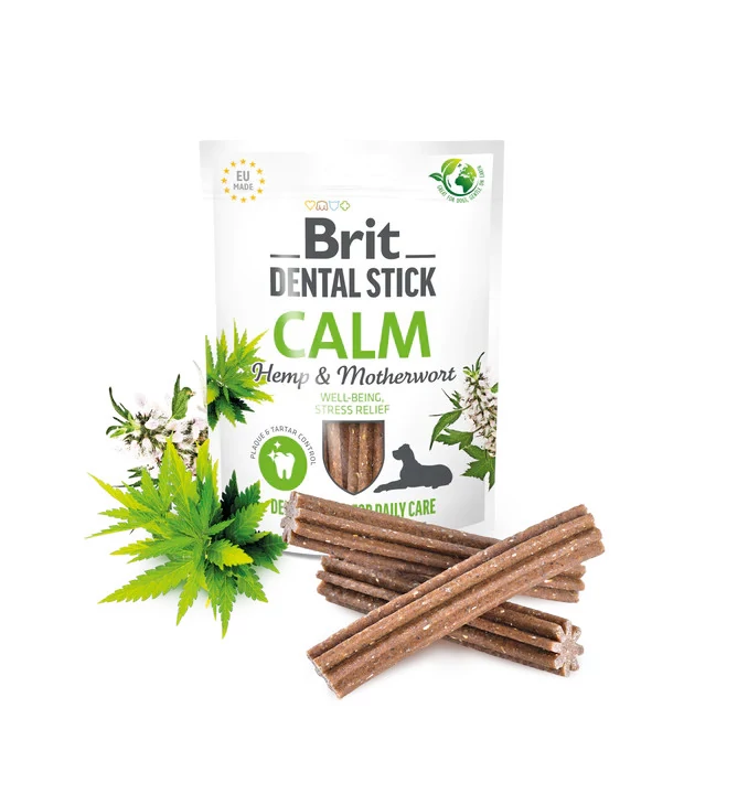 Brit Dental Stick Calm with Hemp & Motherworth 251g