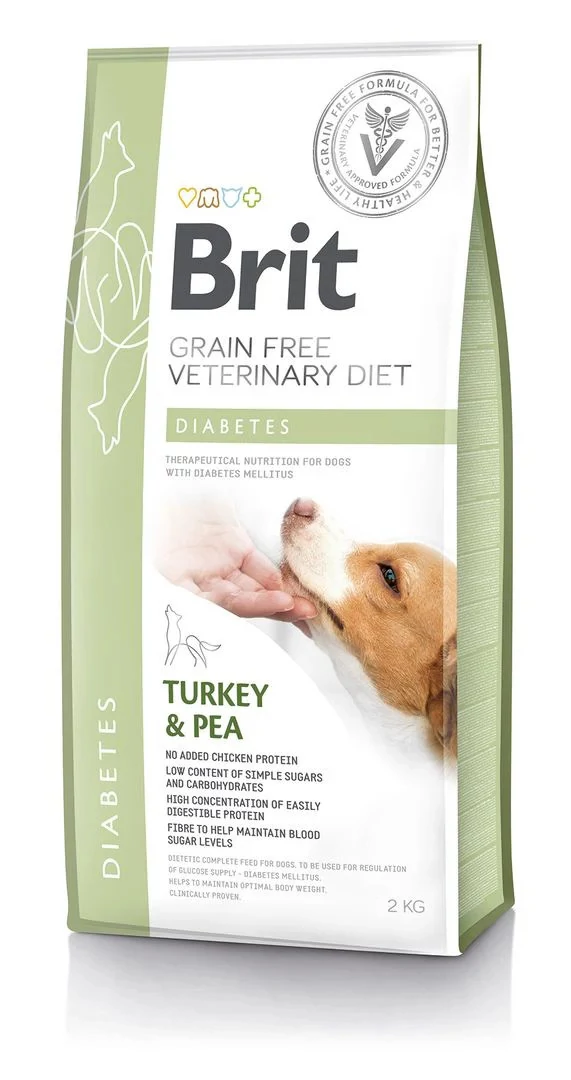 Brit GF Veterinary Diets Dog Diabetes 2kg