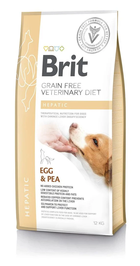 Brit GF Veterinary Diets Dog Hepatic 12kg