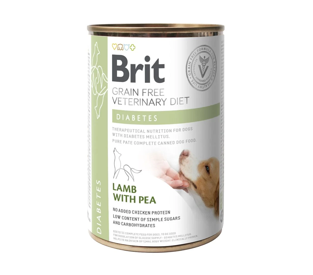 Brit GF Veterinary Diets Dog Can Diabetes 400g