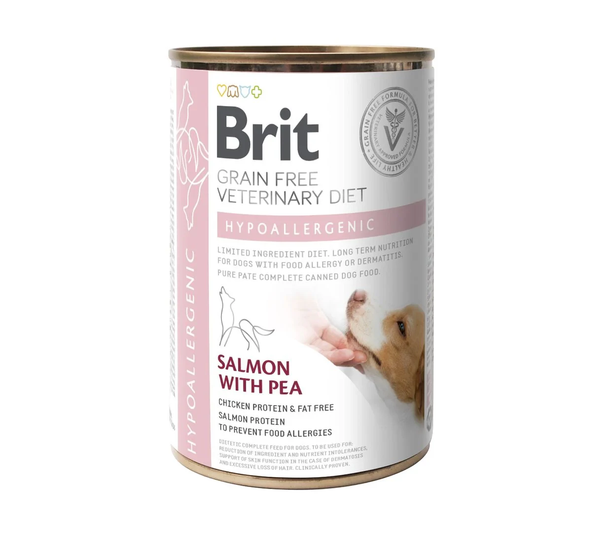 Brit GF Veterinary Diets Dog Can Hypoallergenic 400g