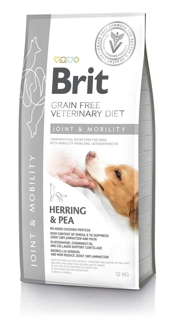 Brit GF Veterinary Diets Dog Mobility 12kg