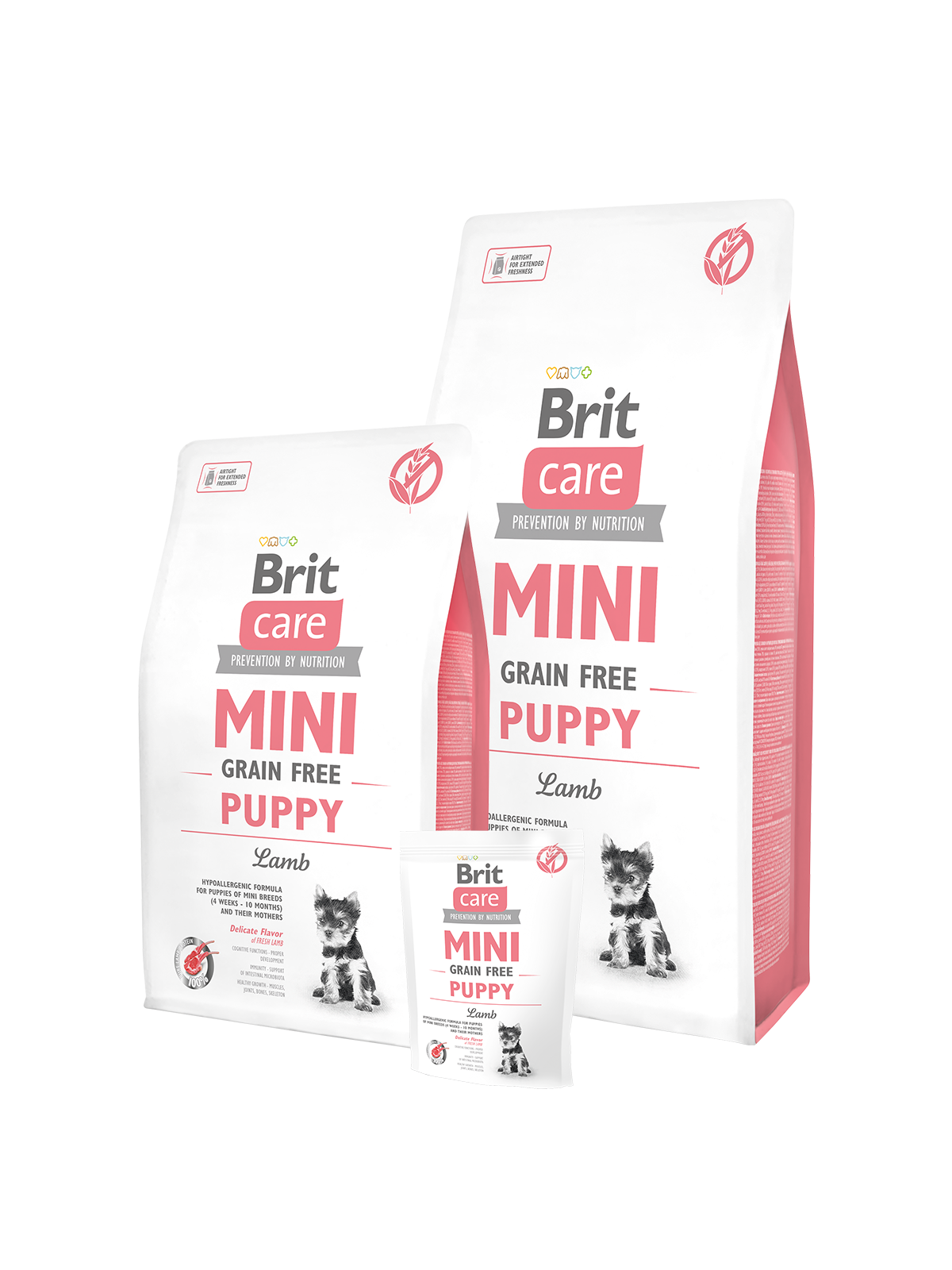 Brit Care Mini Grain Free Puppy Lamb 7 kg