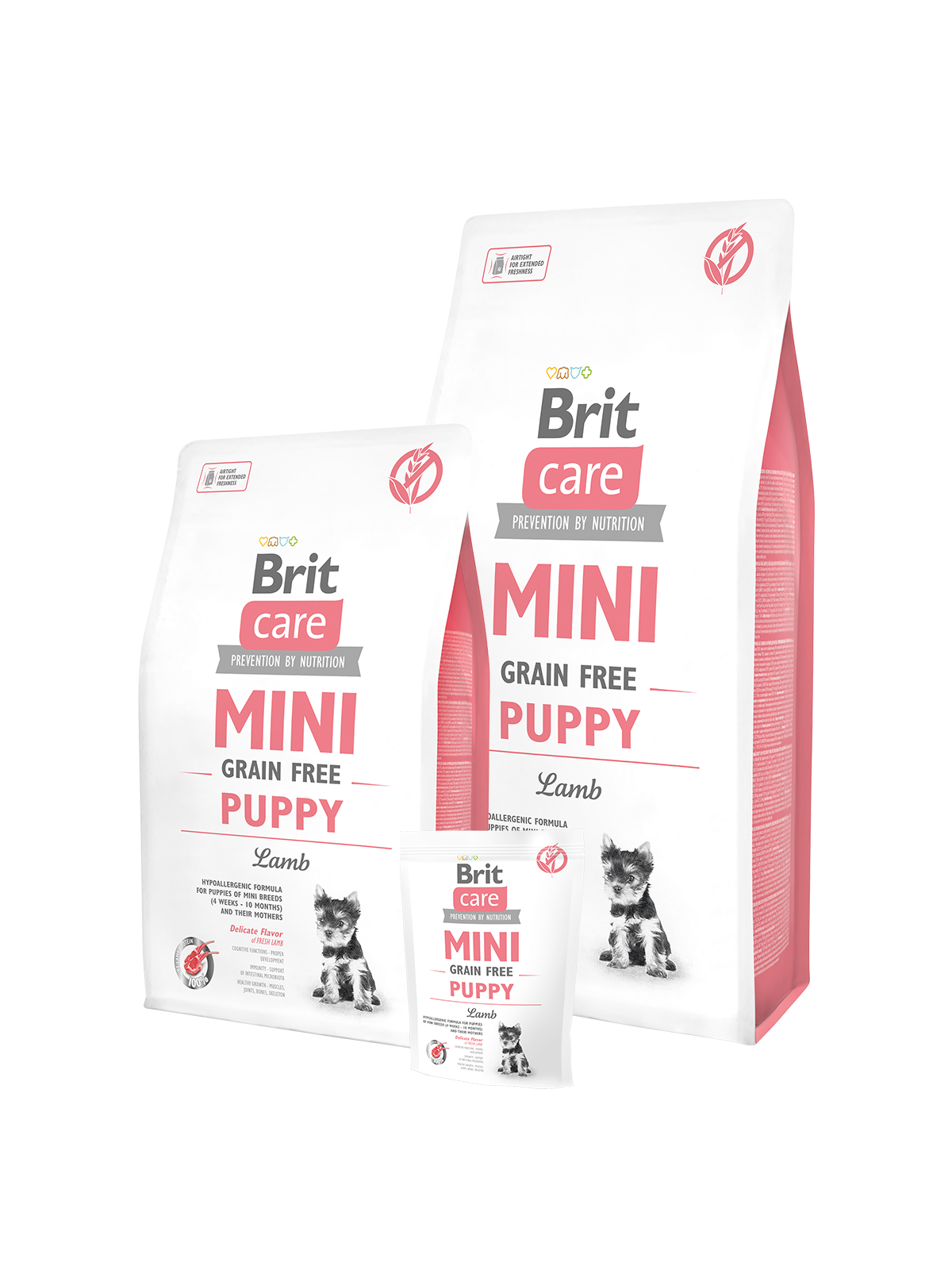 Brit Care Mini Grain Free Puppy Lamb 0,4 kg