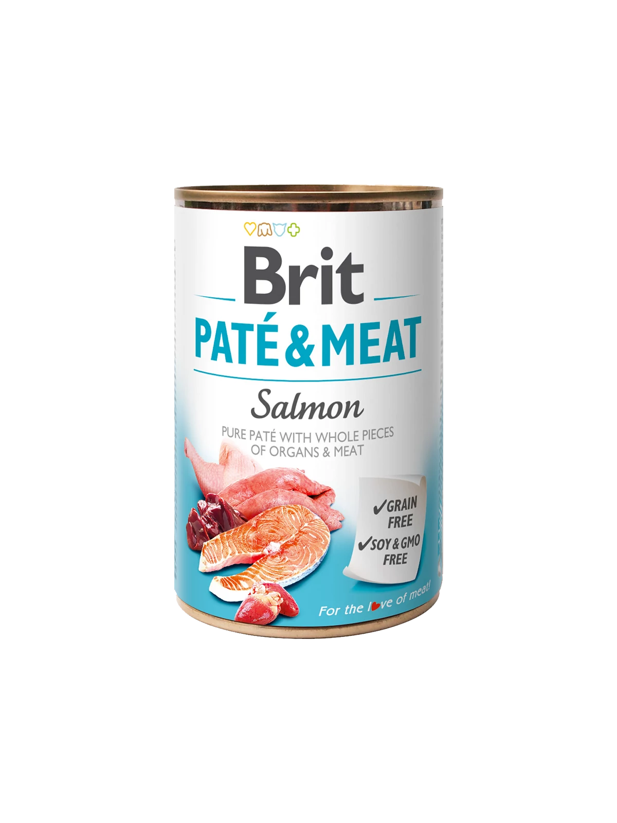 Brit Paté & Meat Salmon 400 g