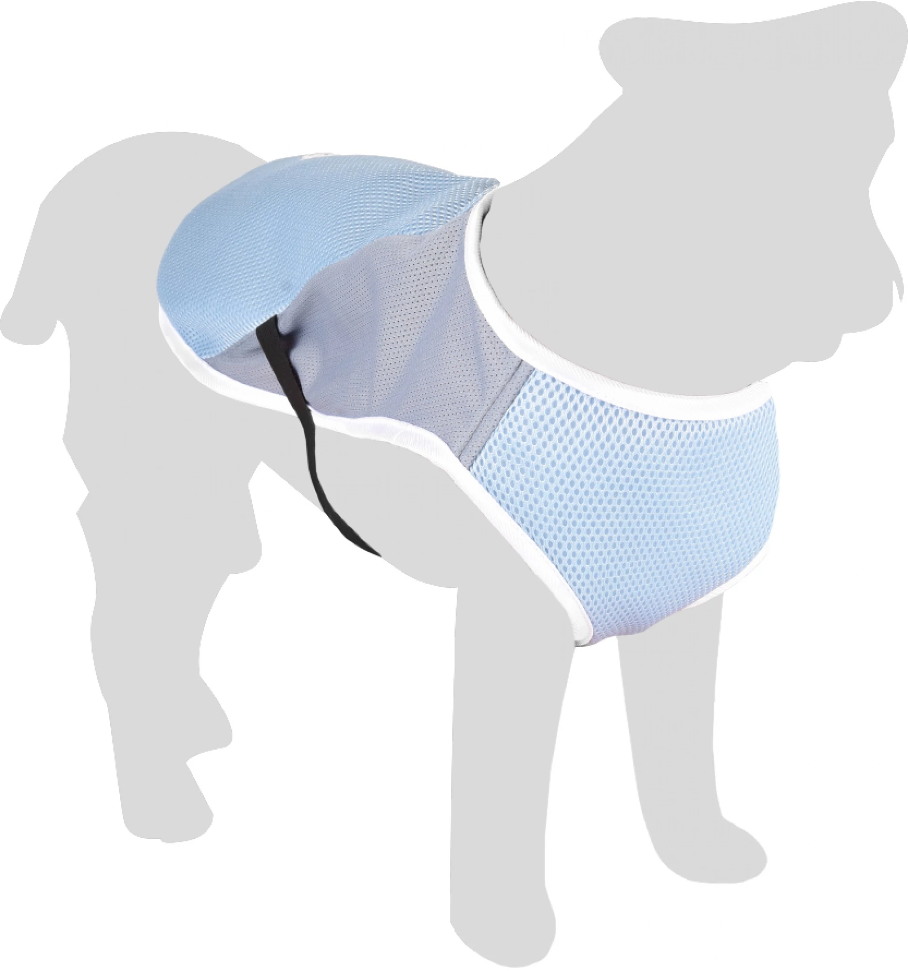 FLAMINGO HŰSÍTŐ MELLÉNY KÉK M 35CM