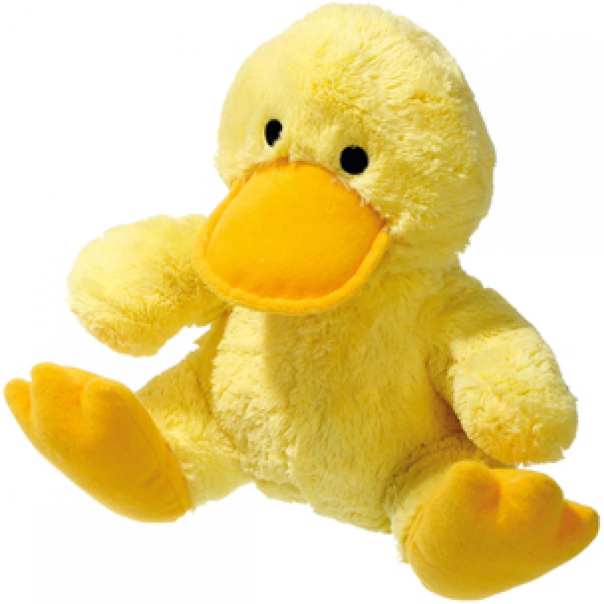 Flamingo játék plüss kacsa sárga 19 cm