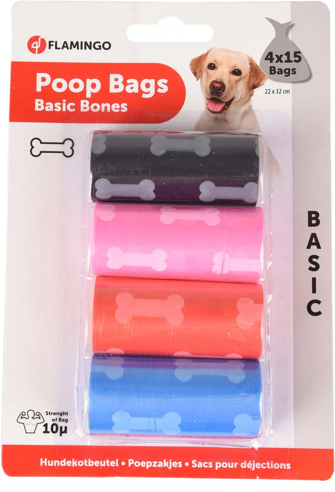 Flamingo kakizacsi mix csont 4x15db