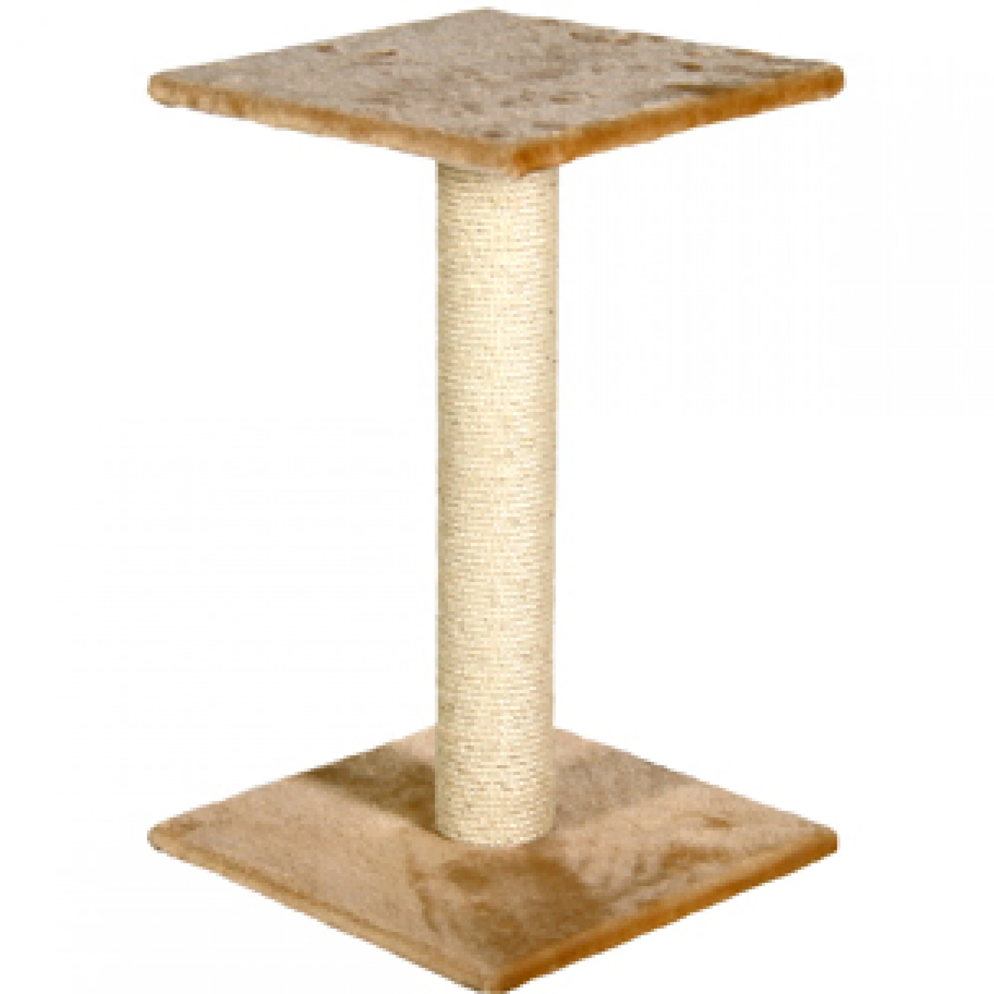 Flamingo kaparófa fedeles bézs 29x29x39 cm