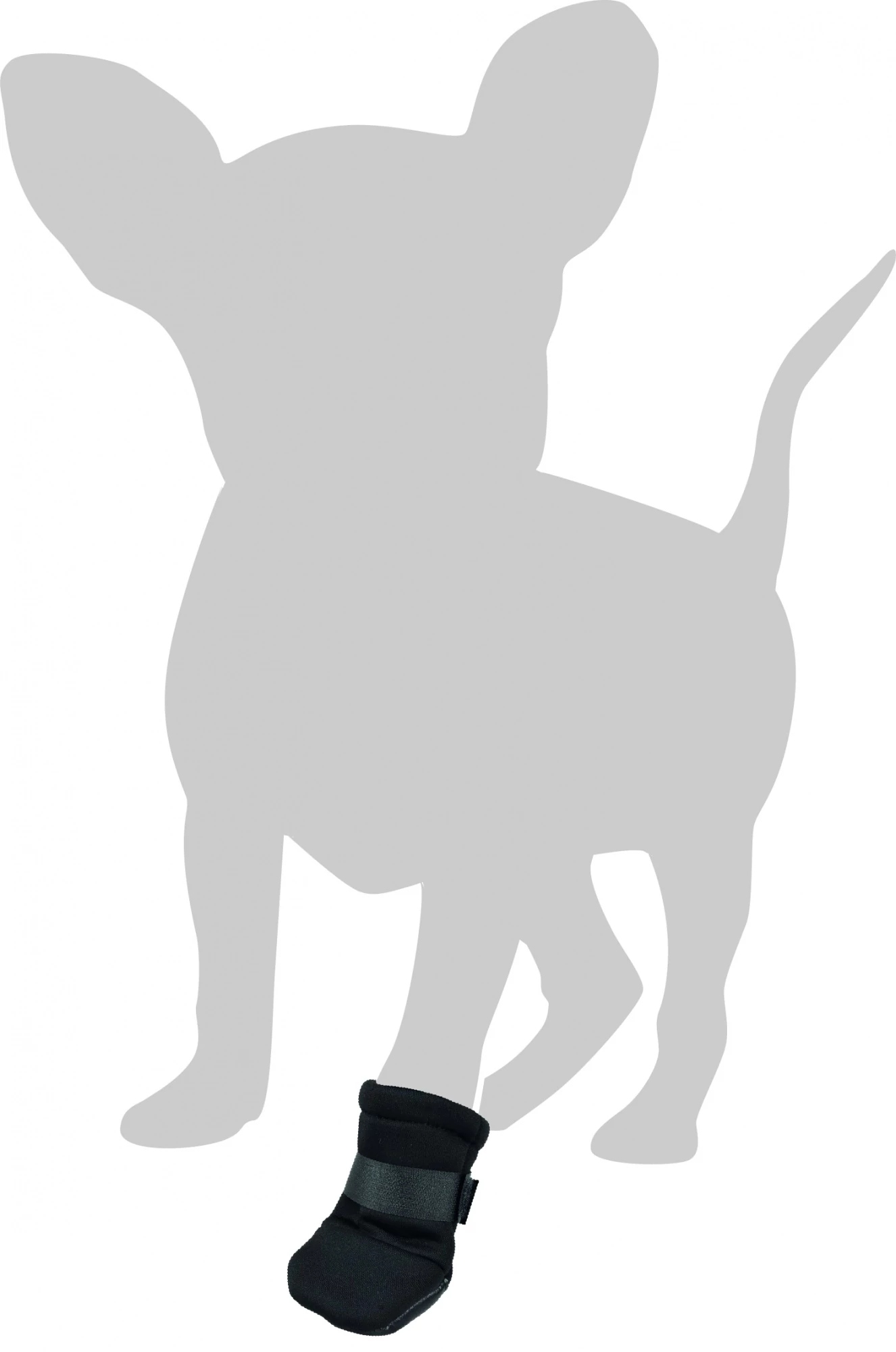 Flamingo kutyacipő sebvédő S 1db