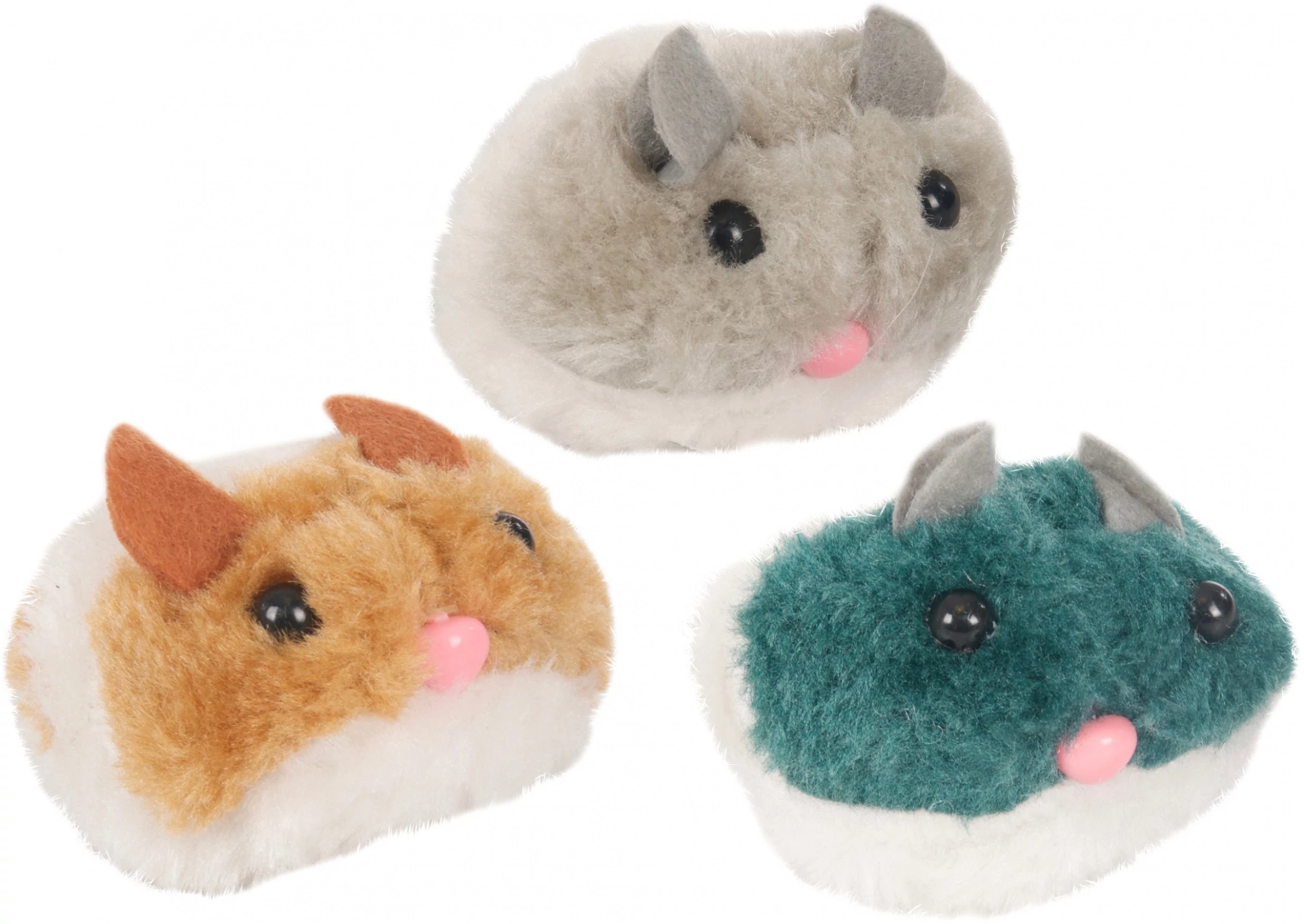 Flamingo macska játék plüss egér 7 cm