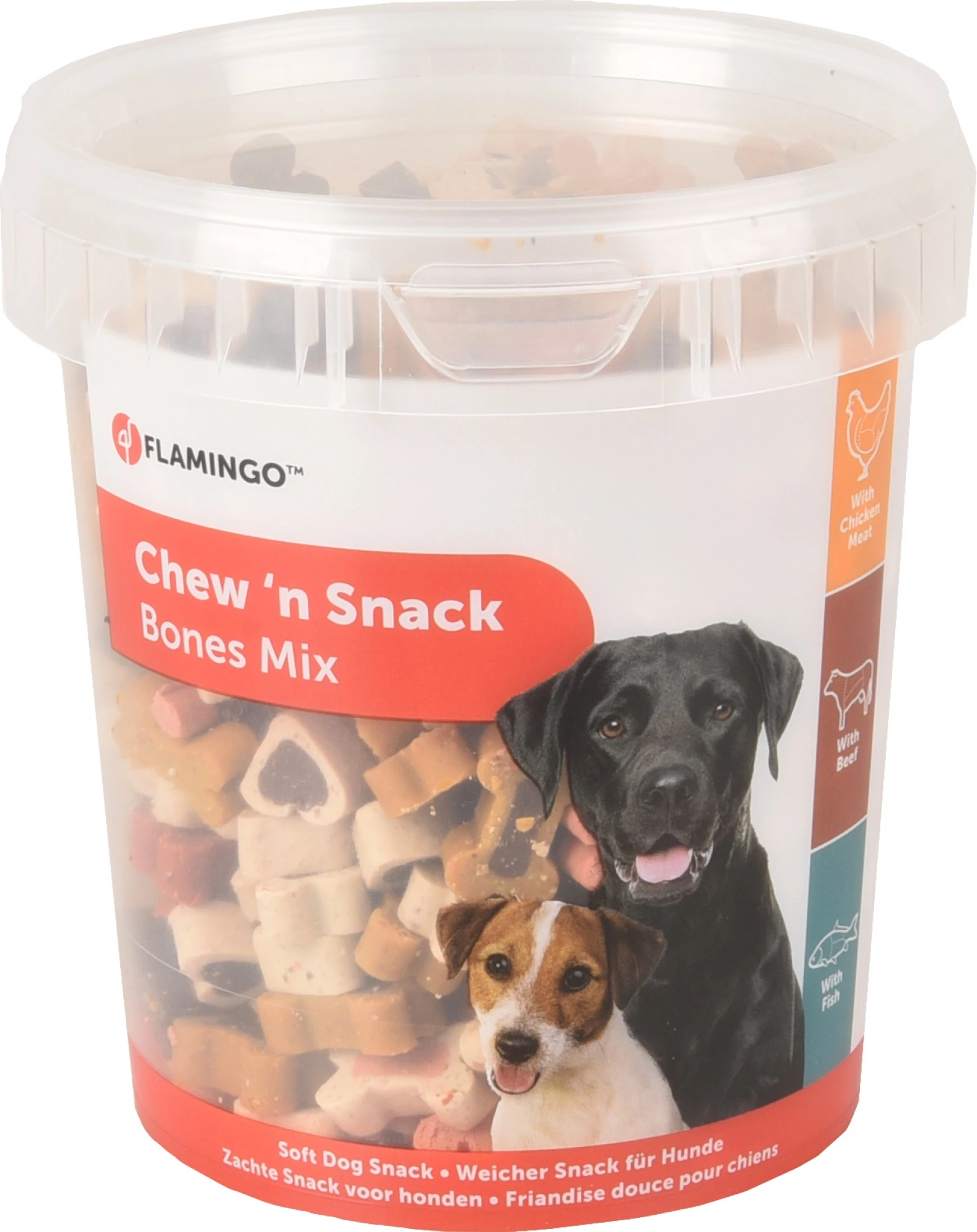 Flamingo snack csont mix 500g