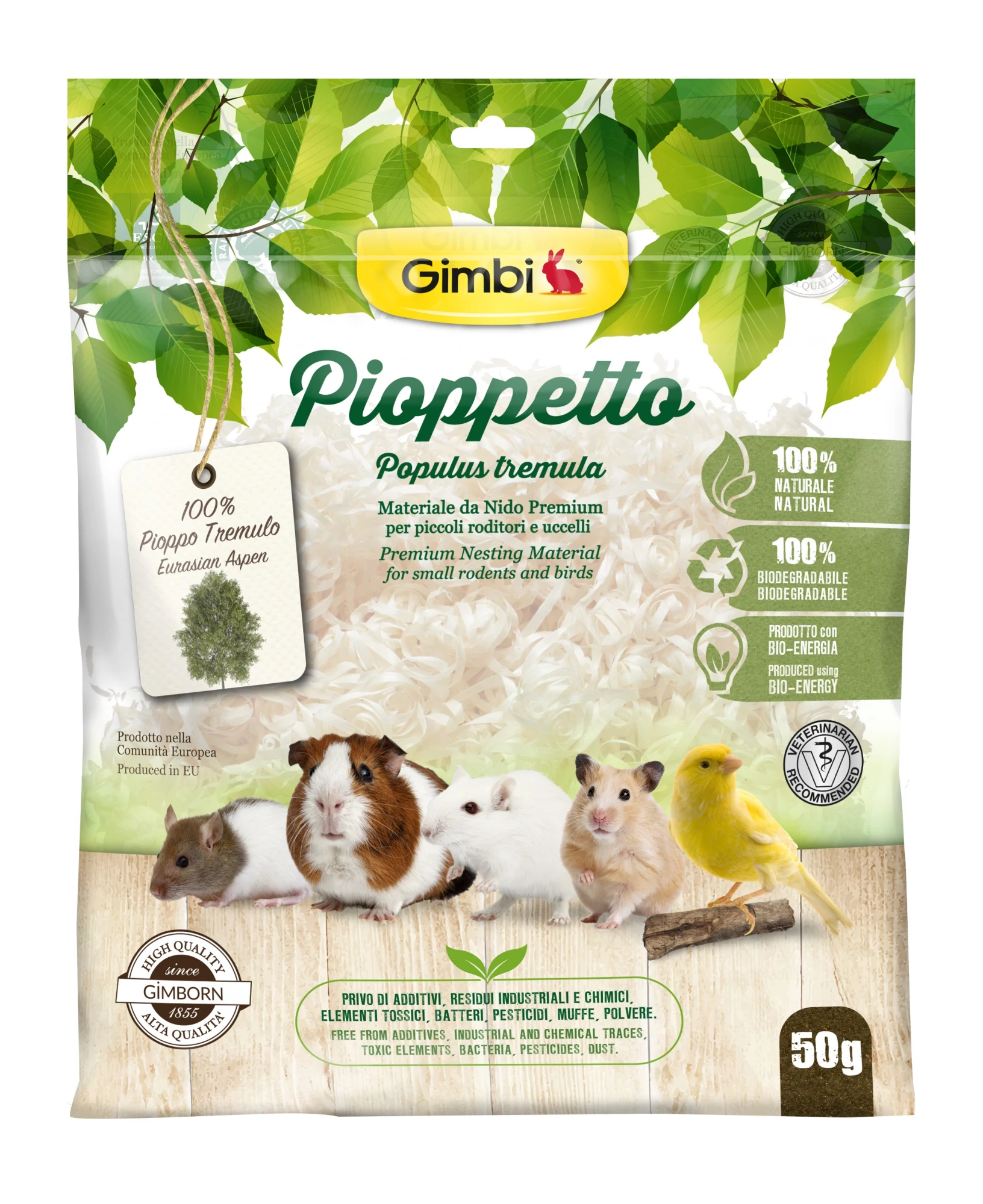 Gimborn Gimbi FÉSZEKRAKÓ ANYAG EURÁZSIAI NYÁRFA 50G