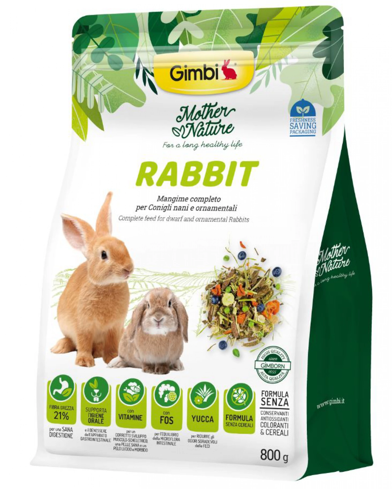 Gimborn Gimbi MOTHER NATURE ELEDEL NYÚL 800G