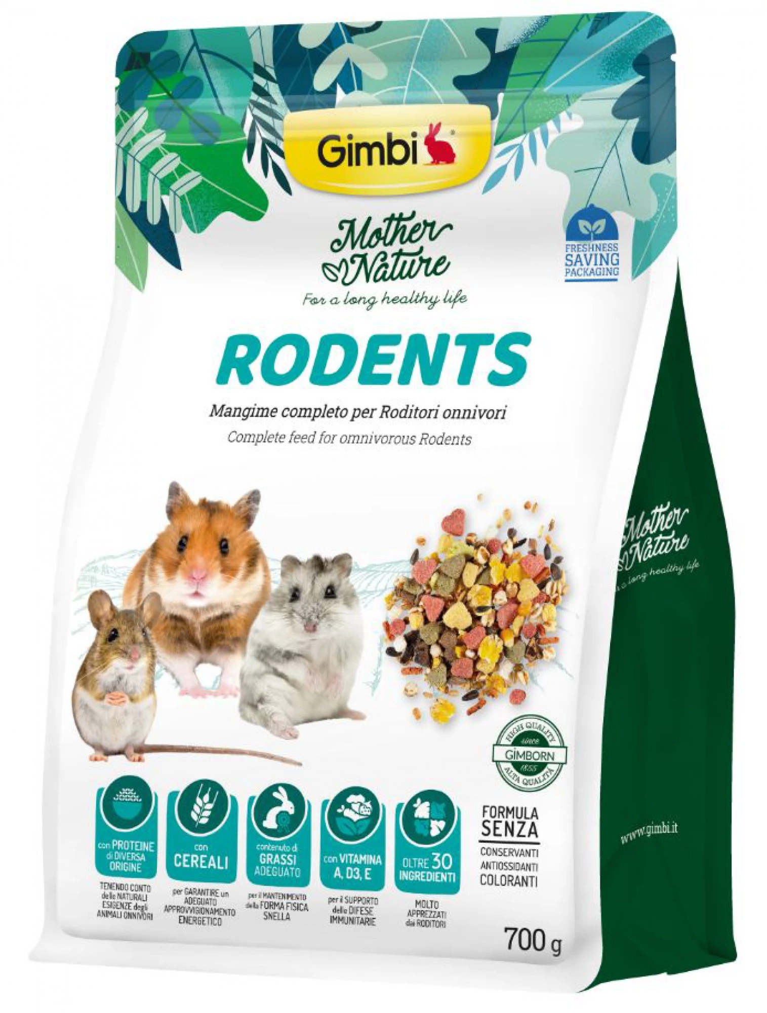Gimborn Gimbi MOTHER NATURE ELEDEL RÁGCSÁLÓ 700G