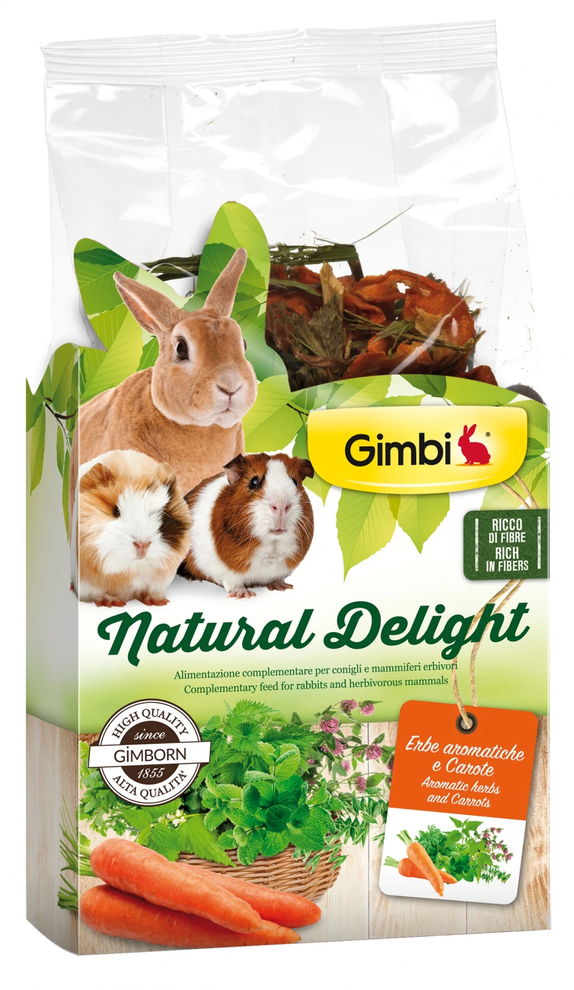 Gimborn Gimbi NATURAL DELIGHT AROMÁS GYÓGYNÖVÉNYEK&RÉPA 100G