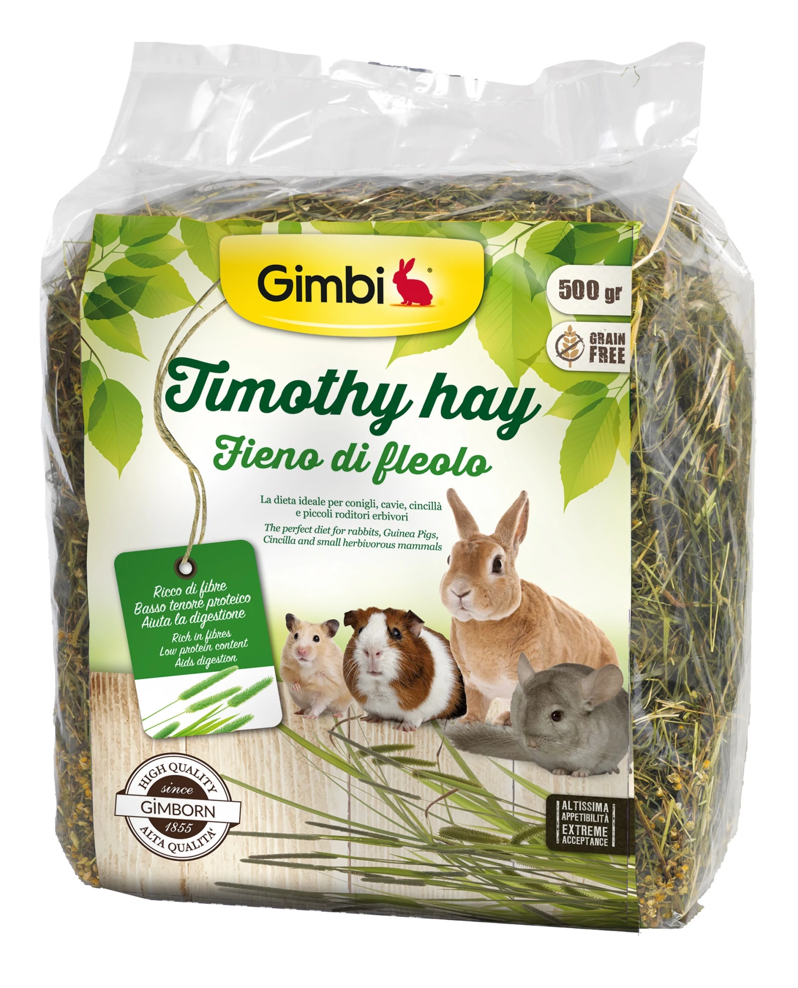 Gimborn Gimbi SZÉNA TIMOTHY 500G