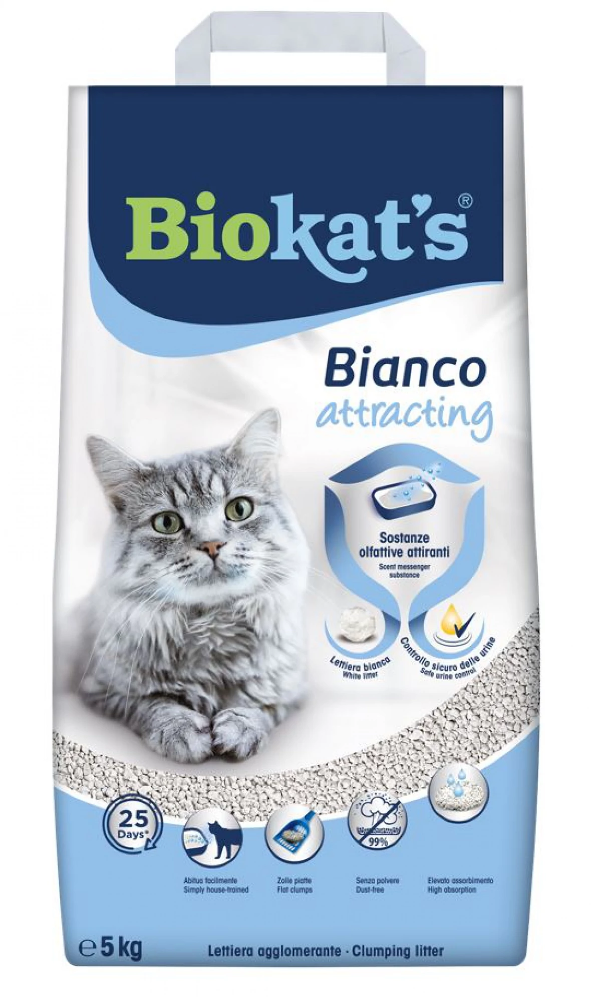 Gimborn Gimcat BIOKAT'S BIANCO ATTRACTING ALOM 5 KG