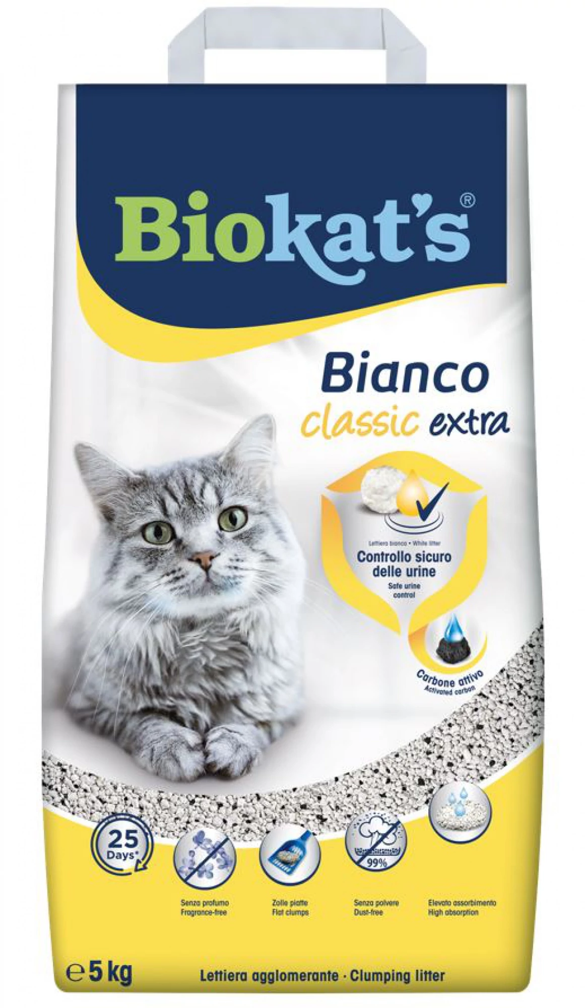 Gimborn Gimcat BIOKAT S BIANCO CLASSIC EXTRA 5 KG