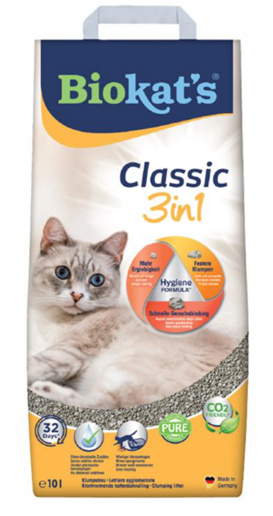 Gimborn Gimcat BIOKAT S CLASSIC 3IN1 10 L