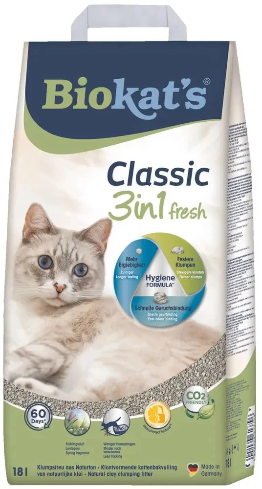 Gimborn Gimcat BIOKAT S CLASSIC FRESH 3IN1 18 L
