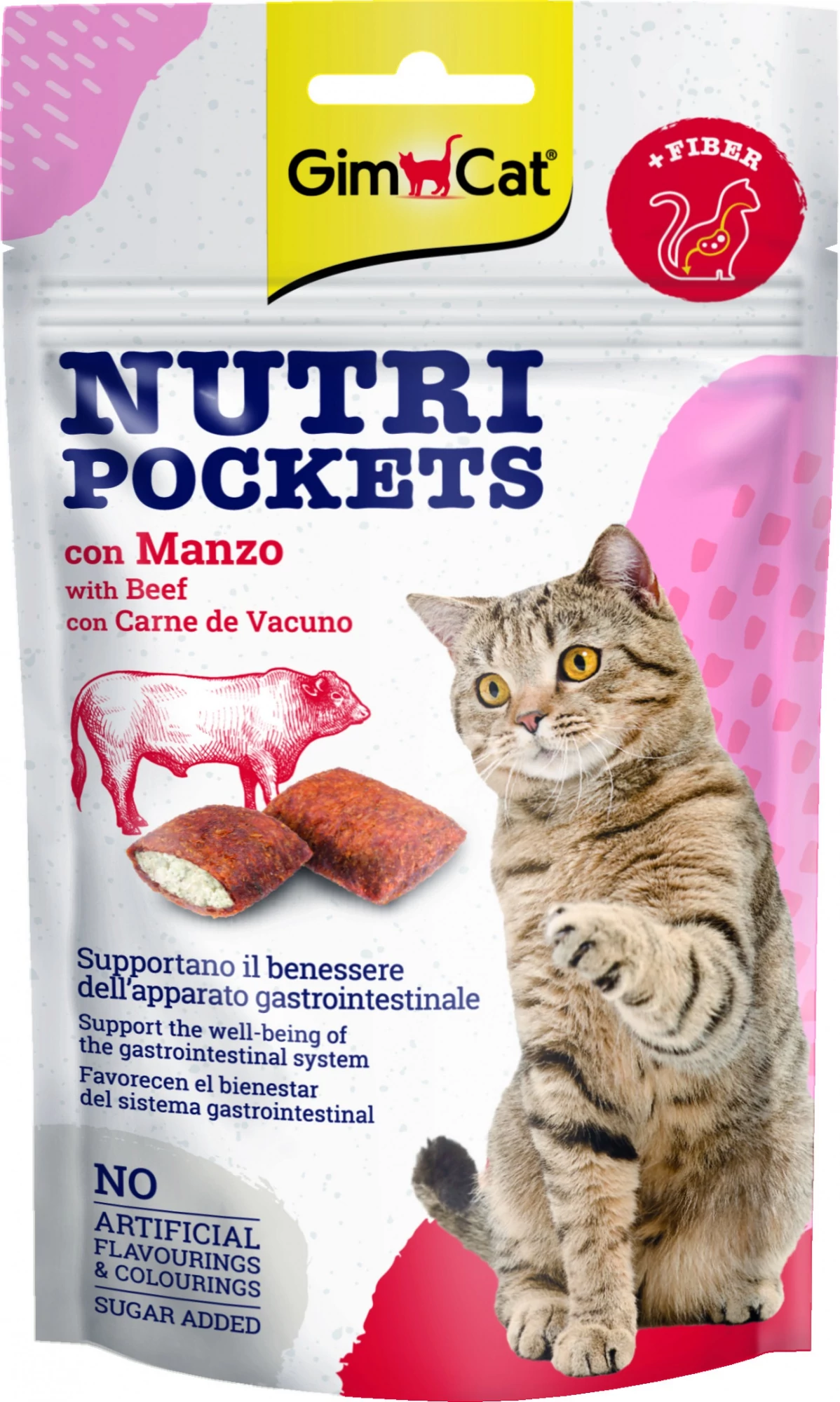 Gimborn Gimcat SNACK NUTRIPOCKETS MARHA&MALT 60G