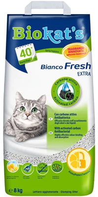 Gimborn Gimcat BIOKAT S BIANCO FRESH EXTRA ALOM 8KG