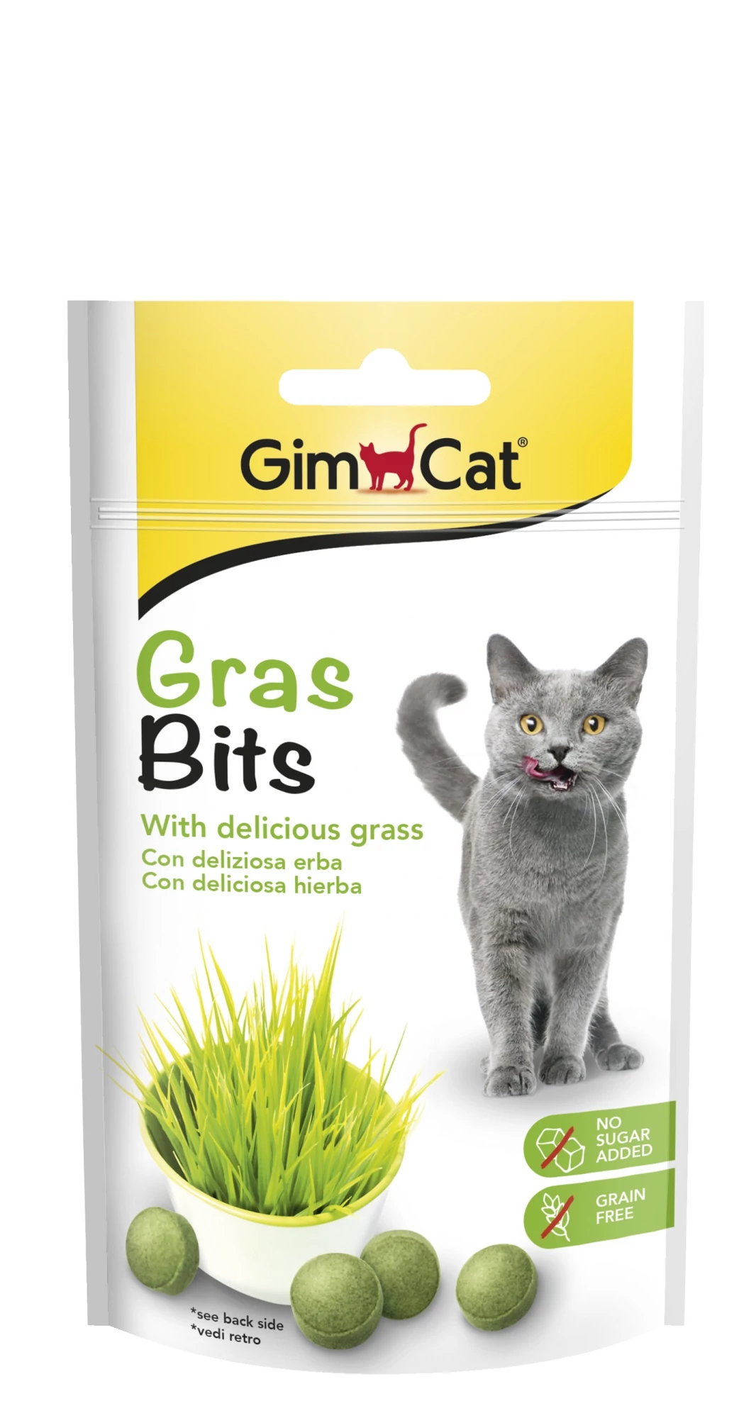 Gimborn Gimcat TABLETTA GRAS BITS (ZÖLD FŰ) 50 G TASTY TABS