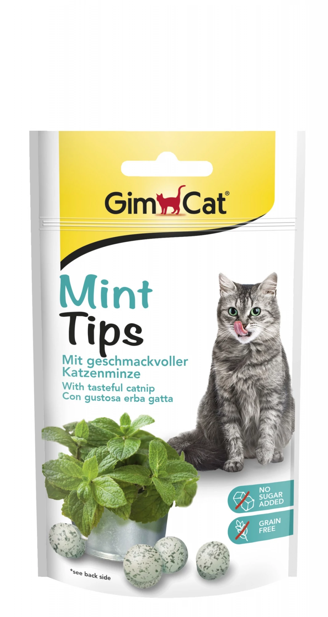 Gimborn Gimcat TABLETTA MINTTIPS (MENTA) 40 G TASTY TABS