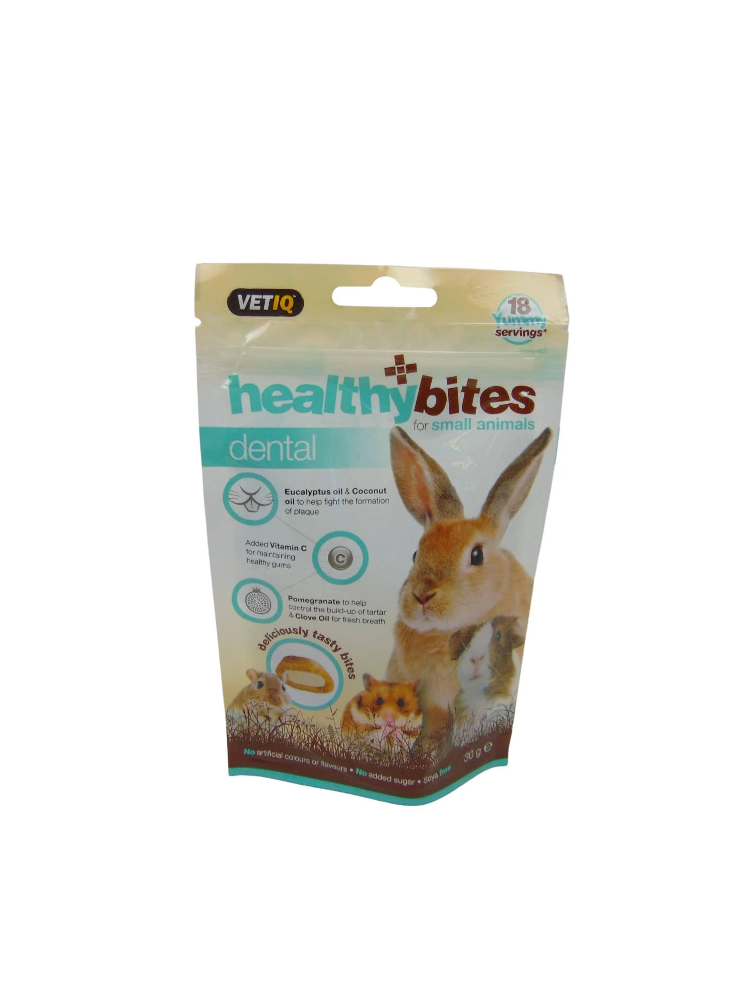 M&C VETIQ DENTAL SMALL ANIMALS 30 G
