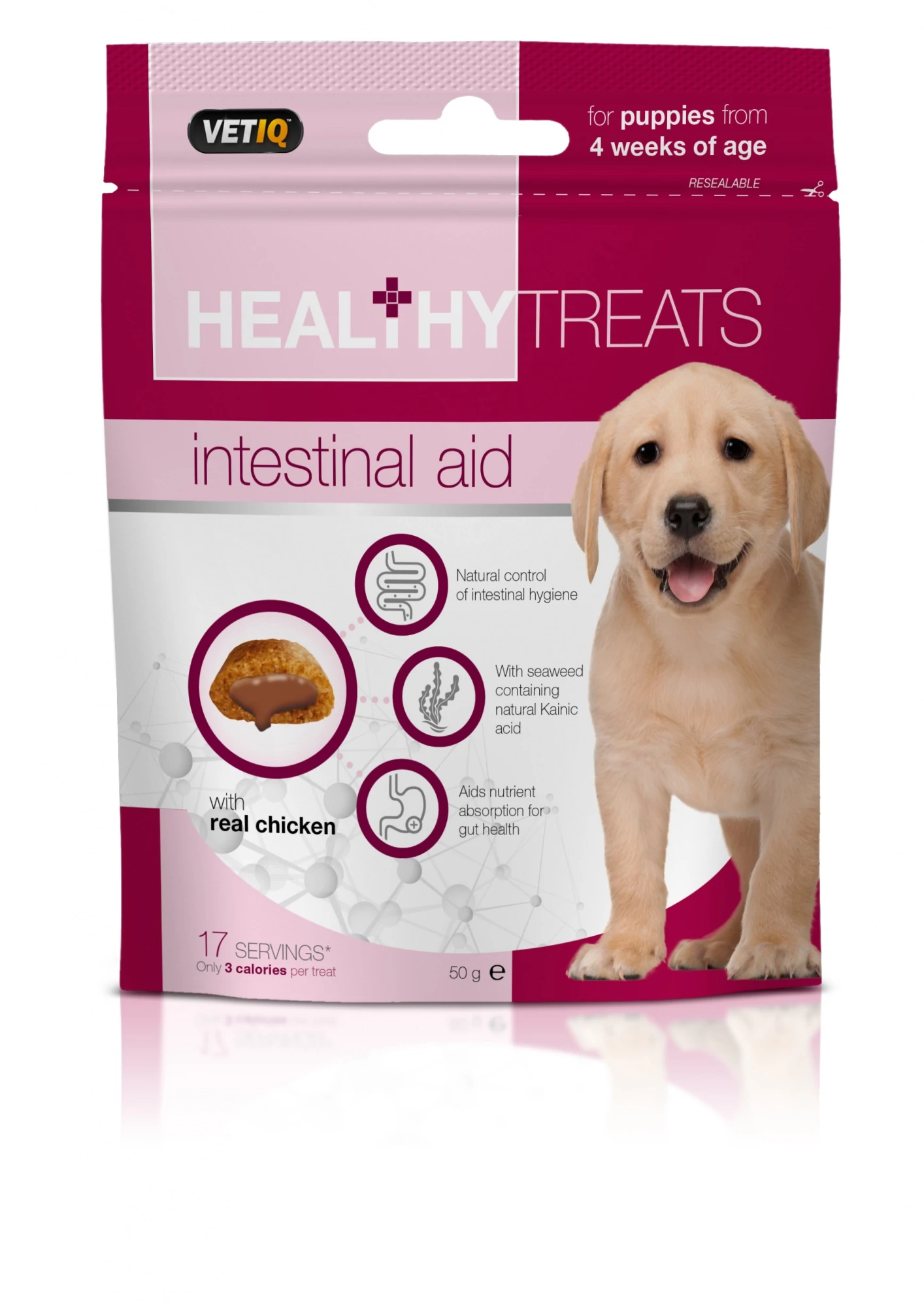 M&C VETIQ INTESTINAL AID PUPPY 50 G