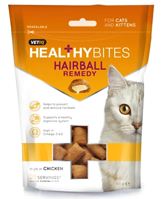 M&C VETIQ HAIRBALL REMEDY FOR CATS 65 G