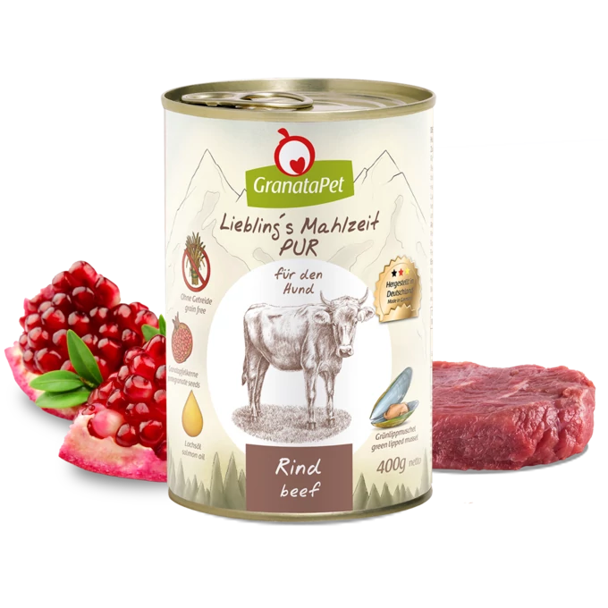 GranataPet Liebling´s Mahlzeit marha PUR konzerv 400 g 6db